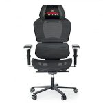 Gaming Chair Eureka TYPHON Red Hybrid