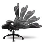CoolerMaster Caliber R2 Gray Gaming Chair - Image 5