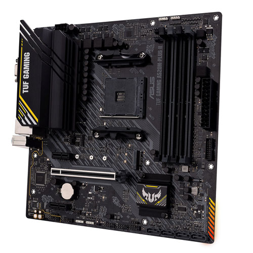 76E ASUS TUF GAMING A520M-PLUS II AM4 Motherboard - Image 1