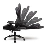 CoolerMaster Caliber R2 Black Gaming Chair - Image 2