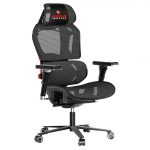 Gaming Chair Eureka TYPHON Red Hybrid - Image 4