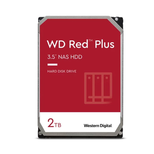 87e WESTERN DIGITAL HARD DISC RED PLUS 2TB - Image 1
