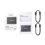 Samsung T7 NON-TOUCH USB 3.2 500GB Gray External SSD - Image 5