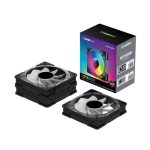 Gamemax KF300R BK 3-in-1 ARGB Computer Case Fan - Image 3