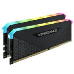 Corsair VENGEANCE RGB RS Black 32GB 16GBx2 3600MHz CL18 Dual DDR4 Desktop RAM - Image 2