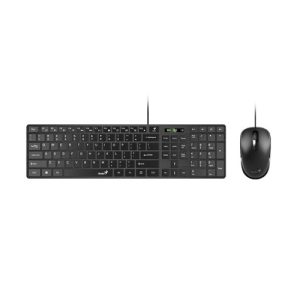 Genius SLIMSTAR C126 WIRED SLIM MULTIMEDIA Keyboard and Mouse