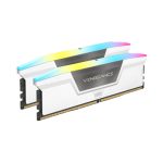 Corsair VENGEANCE RGB White 64GB 5200MHz CL40 DDR5 Dual Channel Desktop Ram - Image 2