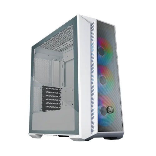 3E COOLER MASTER MASTERBOX MB520 ARGB CASE WHITE - Image 1