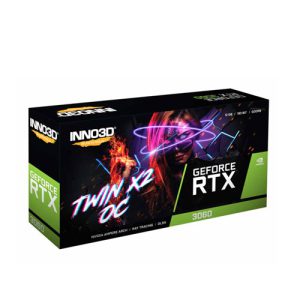 INNO3D GEFORCE RTX3060 TWIN X2 OC 12GB GDDR6 GRAPHIC CARD