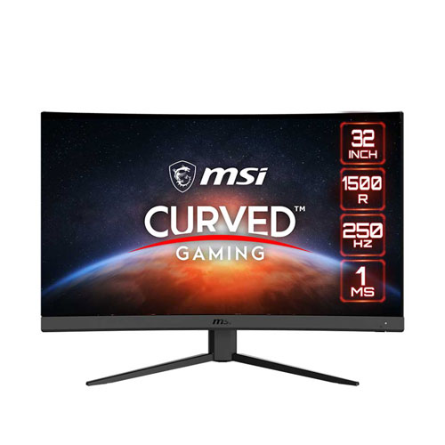 53e MSI G32C4X 32-Inch VA FHD Curved Gaming Monitor - Image 1