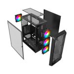 Logikey LK-C444B Gaming Computer Case - Image 5