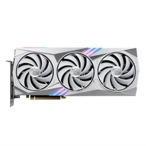 MSI GeForce RTX 4070 Ti Super 16GB Gaming X Slim White Graphics Card