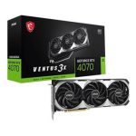 MSI GeForce RTX 4070 VENTUS 3X E 12GB OC Graphics Card - Image 2