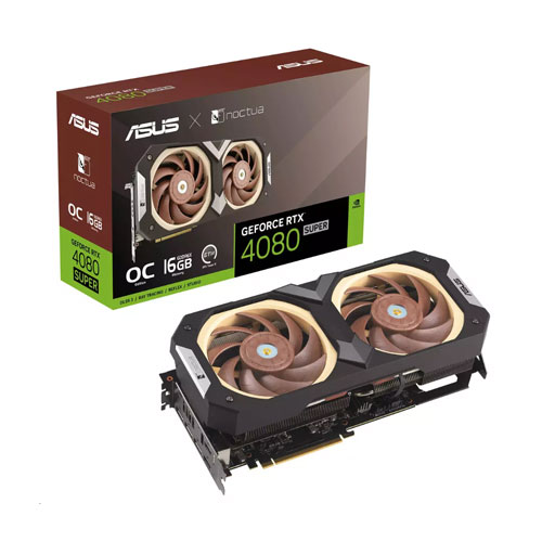 87e ASUS GeForce RTX 4080 SUPER 16 GB Noctua OC Graphics Card - Image 1