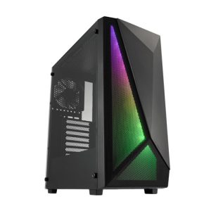 FSP CMT195A ATX Mid Tower Black Case