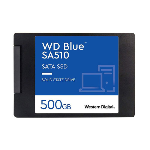 95E Western Digital SA510 500GB BLUE SSD Drive - Image 1