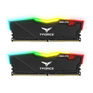TEAMGROUP T-Force Night Hawk RGB Black 32GB 16GBx2 3200Mhz CL16 DDR4 Memory