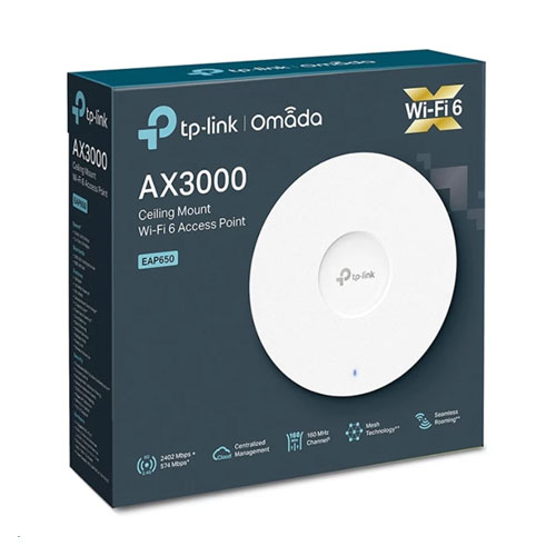 36e EAP650 AX3000 Ceiling Mount WiFi 6 Access Point - Image 1