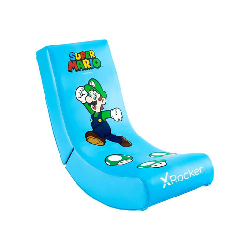845-e Gaming Chair X Rocker Nintendo All-Star Luigi - Image 1