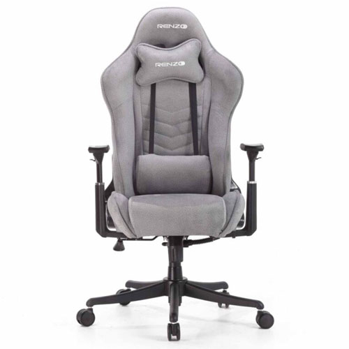 871-e Gaming Chair Renzo FABRIC Grey - Image 1