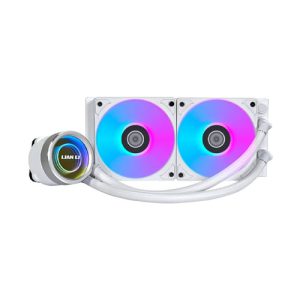 LIAN LI Galahad II Trinity 240 White Liquid / Water Cooling