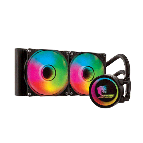 29E Green GLACIER 240 ECO-ARGB Liquid Cooling System - Image 1