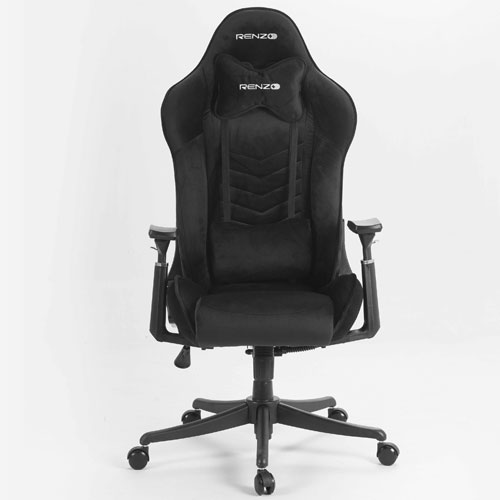 896-E Gaming Chair Renzo Dynamic FABRIC Black - Image 1