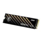 MSI SPATIUM M461 4TB PCIe 4.0 NVMe M.2 Internal SSD Drive