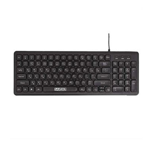 100e Sadata SK-302 Wired Keyboard - Image 1