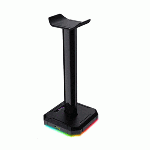 Redragon HA300 Scepter Pro Headset Stand RGB Backlit Gaming Headphone Stand with Supporting Bar