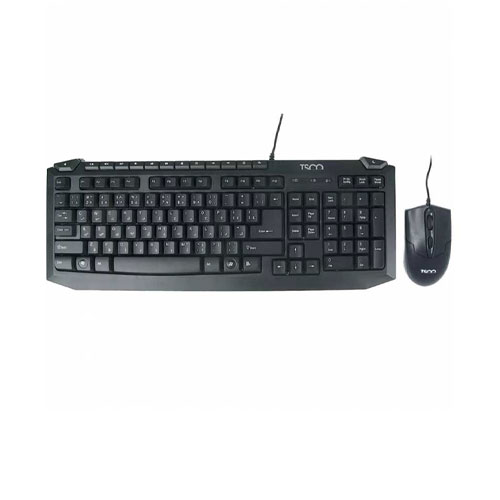33e TSCO TKM 8054N Wired Keyboard and Mouse - Image 1
