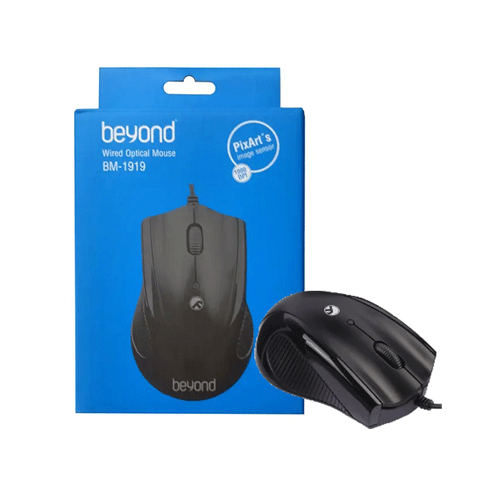 46e Beyond BM-1919 Optical Wired Mouse - Image 1