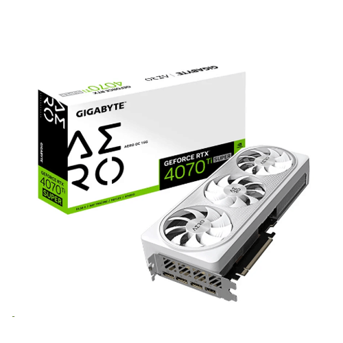 4e Gigabyte GeForce RTX 4070 Ti SUPER AERO OC 16G GDDR6X Graphics Card - Image 1