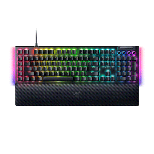 80e Razer BlackWidow V4 Green Switch Wired Mechanical Gaming Keyboard - Image 1
