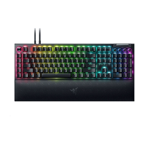 83e Razer BlackWidow V4 Pro Yellow Switch Gaming Keyboard - Image 1