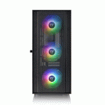 ThermalTake H570 TG ARGB Mid Tower Black Case - Image 2