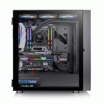 ThermalTake H570 TG ARGB Mid Tower Black Case - Image 4