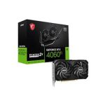 MSI Geforce RTX 4060 Ti Ventus 2X BLACK 8GB OC GDDR6 Graphics Card - Image 2