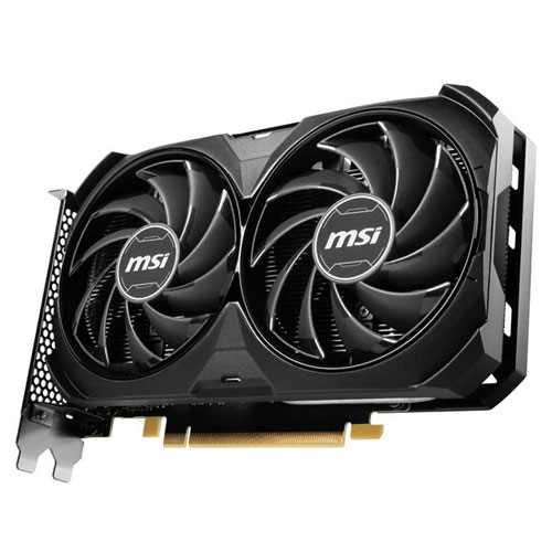104-E MSI Geforce RTX 4060 Ti Ventus 2X BLACK 8GB OC GDDR6 Graphics Card - Image 1