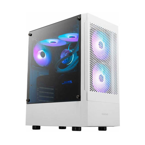 51e Gamdias TALOS E3 MESH White Computer Case - Image 1