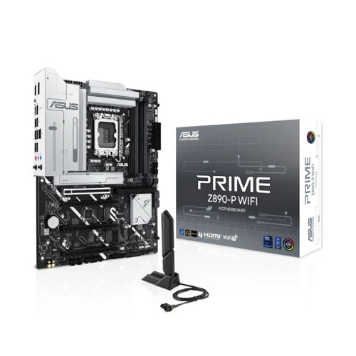 76e ASUS PRIME Z890-P WIFI DDR5 LGA1851 ATX Motherboard - Image 1