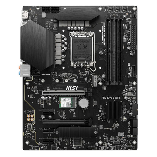 80-E MSI PRO Z790-S WiFi DDR5 Motherboard - Image 1