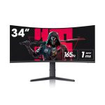 Koorui 34E6UC 34 Inch WQHD 1ms 165Hz VA Curved Gaming Monitor