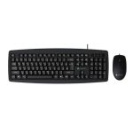 Logikey KM113B Wired Keyboard and Mouse