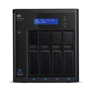 Western Digital My Cloud PR4100 WDBNFA0080KBK 4-Bay- 8TB