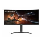 LG UltraWide 34WQ75C-B 34 Inch QHD 5ms 60Hz IPS Curved Monitor