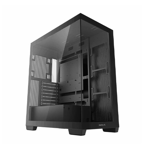 33e Deepcool CG580 Black Mid Tower Gaming Computer Case - Image 1
