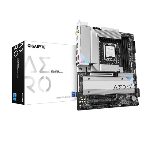 37e GigaByte Z790 AERO G (rev. 1.0) DDR5 LGA 1700 13th Gen ATX Motherboard - Image 1
