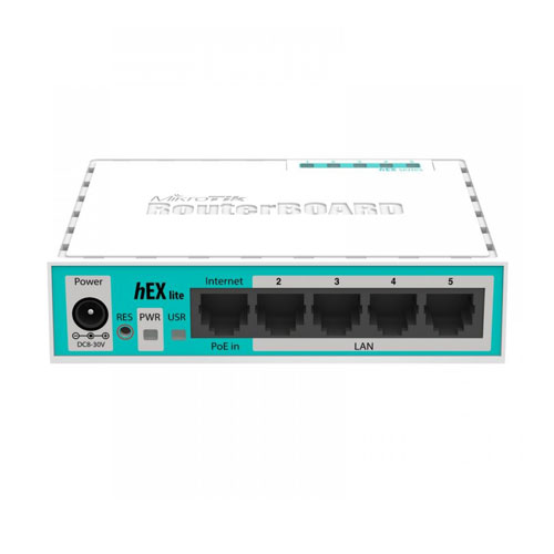 50E Mikrotik hEX lite RB750r2 Router - Image 1