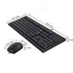 A4tech KR-8572S Wired Desktop Keyboard and Mouse - Image 3